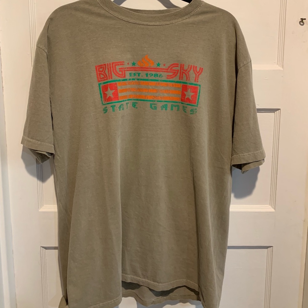 80s Vintage Big Sky State Games Montana T Shirt